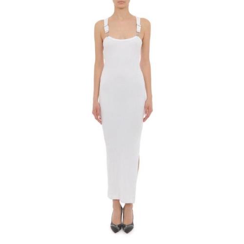 Moschino Höj din garderob med denna fantastiska långa klänning White, ...