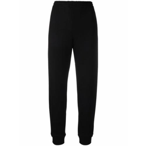 Moschino Sportiga Grå Långa Sweatpants Black, Dam