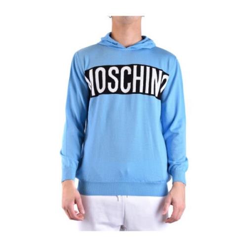 Moschino Knitwear Blue, Herr