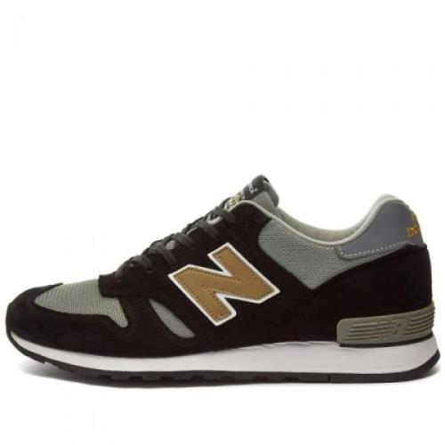 New Balance Klassiska löparskor tillverkade i England Black, Herr