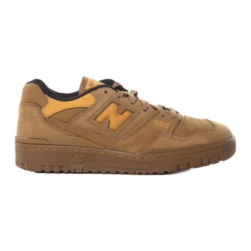 New Balance Mocka Läder Sneakers Brown, Herr