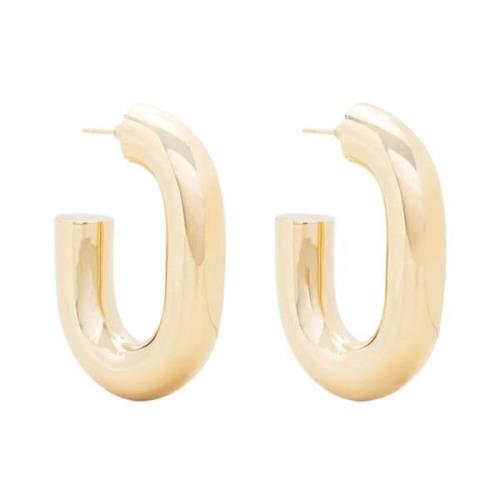 Paco Rabanne XL Link Hoops Örhängen Yellow, Dam