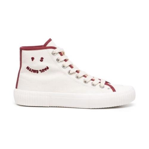 Paul Smith Off White High-Top Sneakers White, Dam
