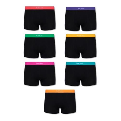 Paul Smith Sju-pack boxershorts Black, Herr