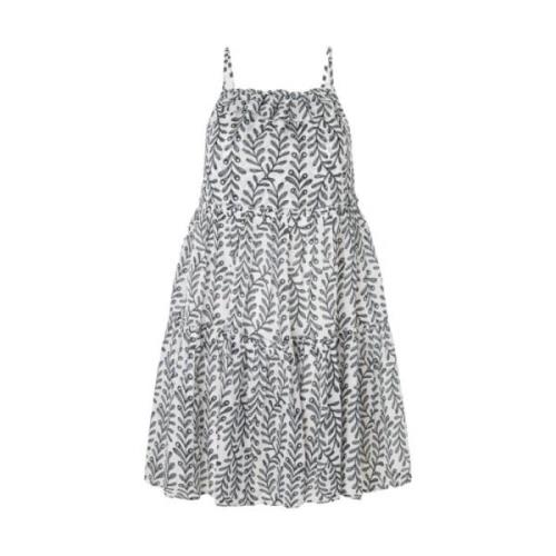 Pepe Jeans Short Dresses White, Dam