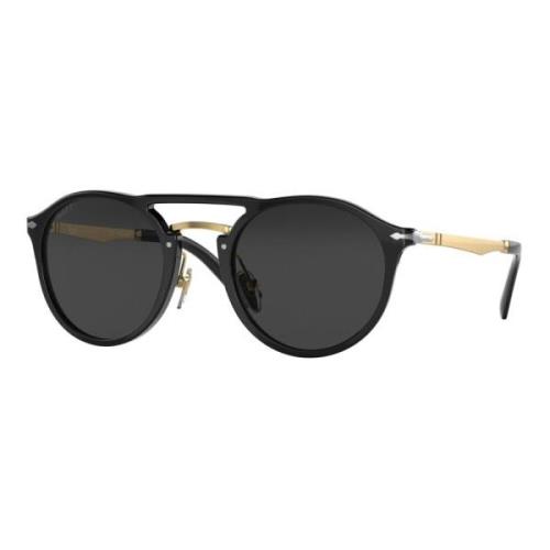 Persol SolglasÃ¶gon 3264S Black, Dam