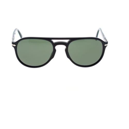 Persol Tidlösa Aviator Solglasögon Black, Unisex