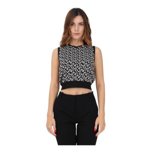 Pinko Sleeveless Tops Black, Dam