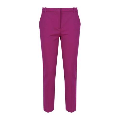 Pinko Slim Fit Lila Byxor Purple, Dam