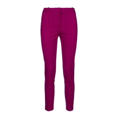 Pinko Slim-fit Trousers Purple, Dam
