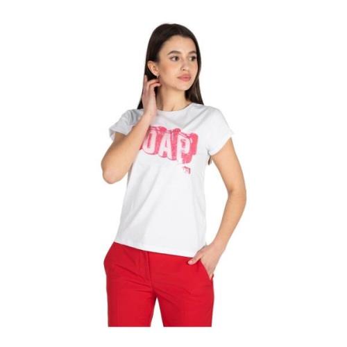 Pinko Annuvular T-Shirt White, Dam