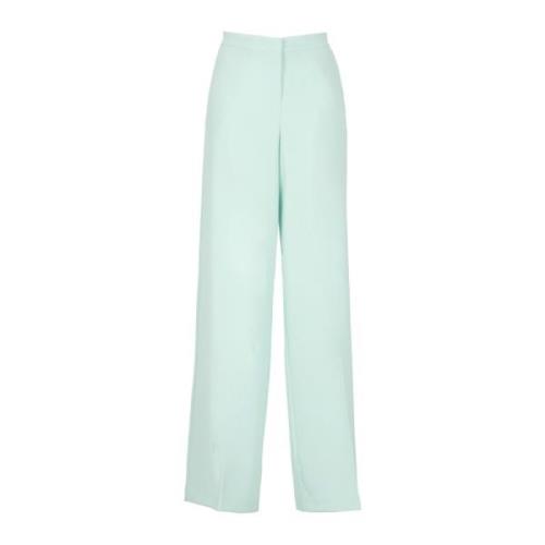 Pinko Wide Trousers Green, Dam