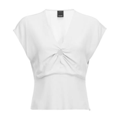 Pinko Stilfull Bitonto Blus White, Dam