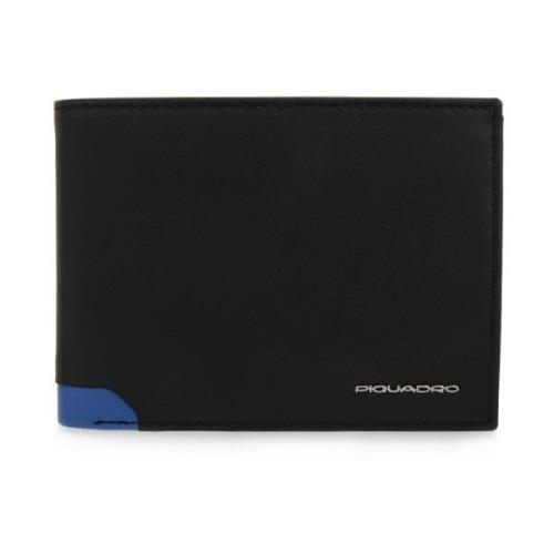 Piquadro Wallets Cardholders Black, Herr