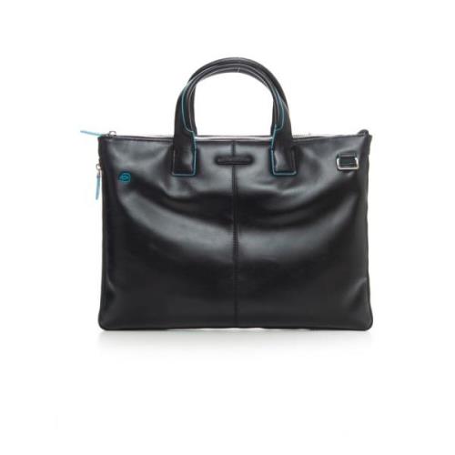 Piquadro Chic Tote Bags Kollektion Black, Herr