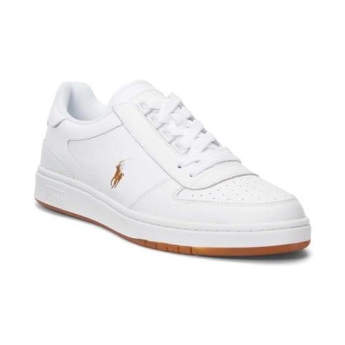 Polo Ralph Lauren Kliska urbana läder Court sneakers White, Herr