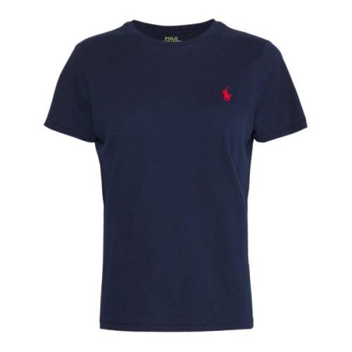 Polo Ralph Lauren Klassisk Rundhalsad T-shirt Blue, Dam