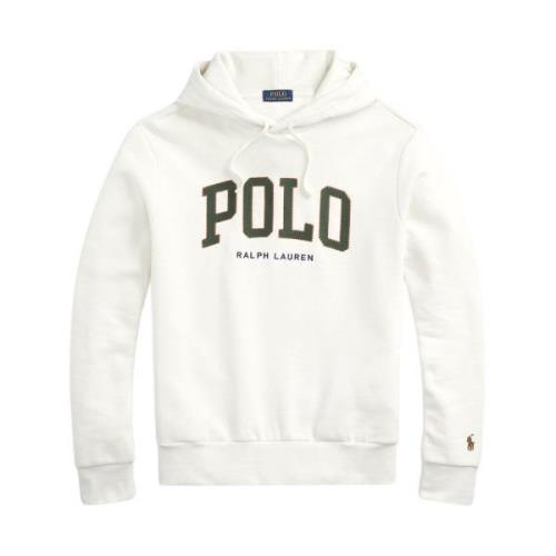 Polo Ralph Lauren Logo Huvtröja med huva White, Herr