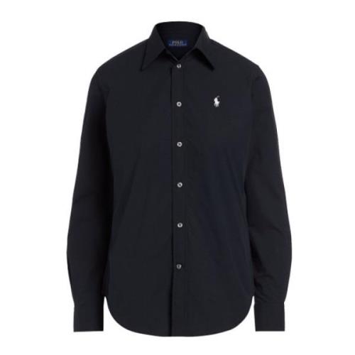 Polo Ralph Lauren Svart Georgia Skjorta Black, Dam