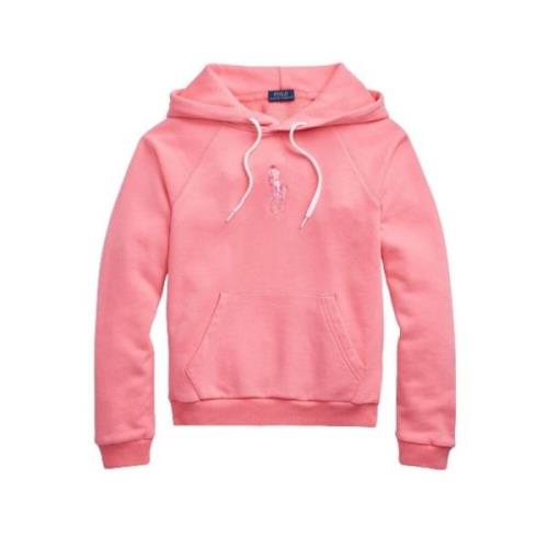 Polo Ralph Lauren Rosa band huva tröja Pink, Dam