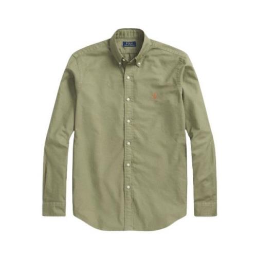 Polo Ralph Lauren Slim Oxford Skjorta Green, Herr