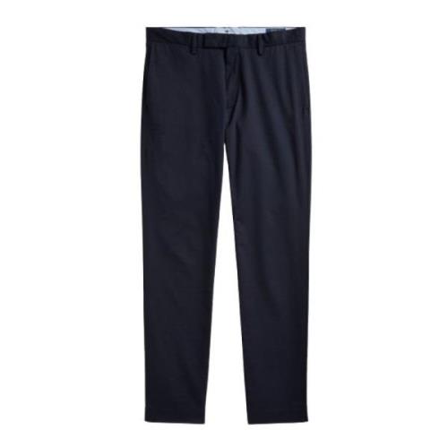 Polo Ralph Lauren Marinblå Stretch Slim Fit Chino Byxor Blue, Herr