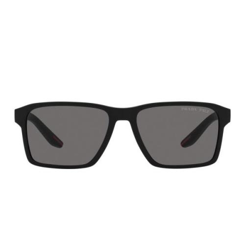 Prada Polariserade solglasögon Ps05Ys Dg002G Black, Unisex