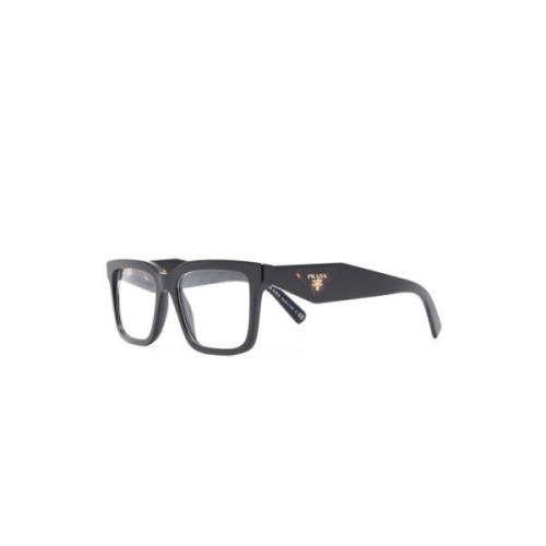 Prada Klassisk Svart Optisk Ram Black, Dam