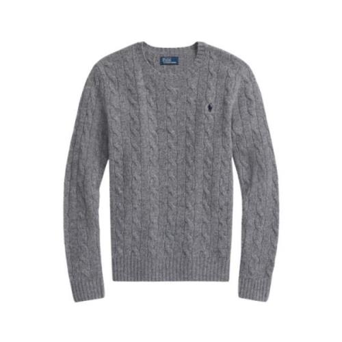 Ralph Lauren Julianna Battalion Grey Heather Tröja Gray, Dam