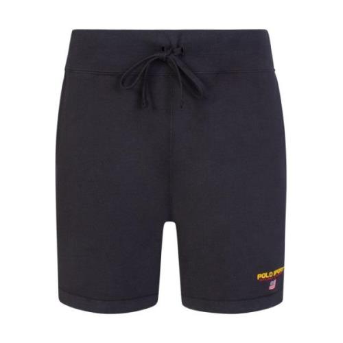 Ralph Lauren Sport Logo Shorts Svart Black, Herr
