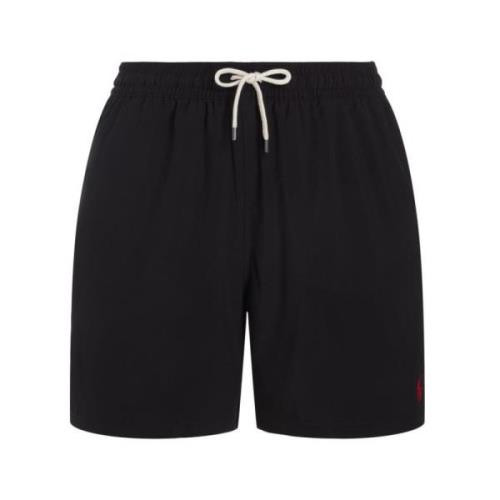 Ralph Lauren Avslappnade strandshorts Black, Herr