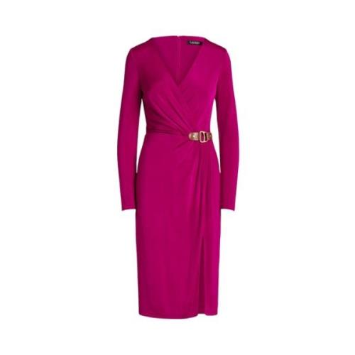 Ralph Lauren Midi Dresses Pink, Dam