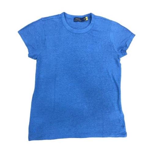 Ralph Lauren Tidlös Dam T-shirt - Elegant och Stilfull Blue, Dam