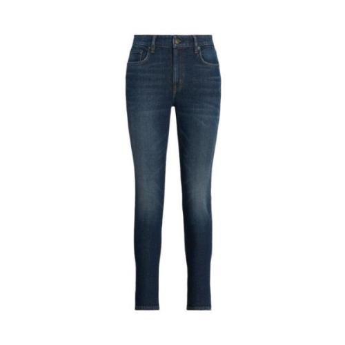 Ralph Lauren Snygga Jeans för Kvinnor Blue, Dam