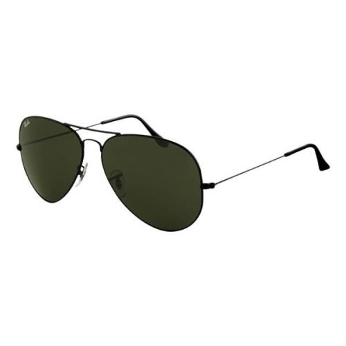 Ray-Ban Aviator Large Metal II Sunglasses Black, Herr