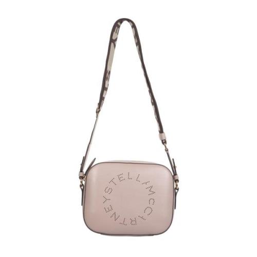 Stella McCartney Mini Star Logo Crossbody Väska Gray, Dam