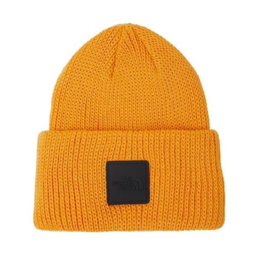 The North Face Stilig Patch Beanie Hat Orange, Herr