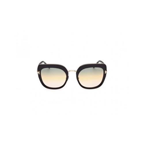 Tom Ford Raffinerade solglasögon Ft0945 01B Black, Dam