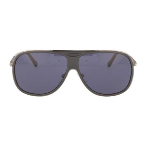 Tom Ford Kliska Navigator Solglasögon Gray, Herr