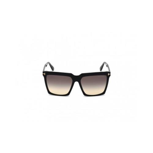 Tom Ford Ft0764 01B Solglasögon, Höj din stil Black, Dam