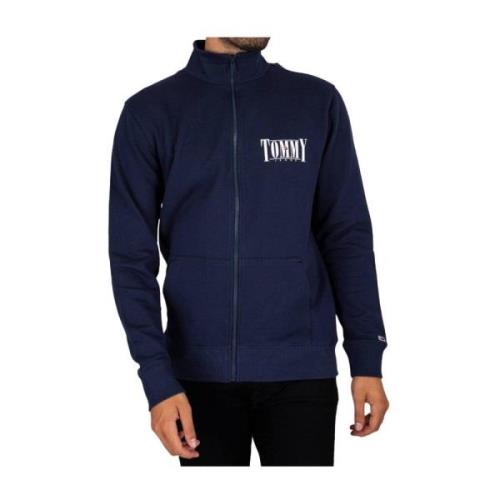 Tommy Hilfiger Sweatshirt med dragkedja Blue, Herr