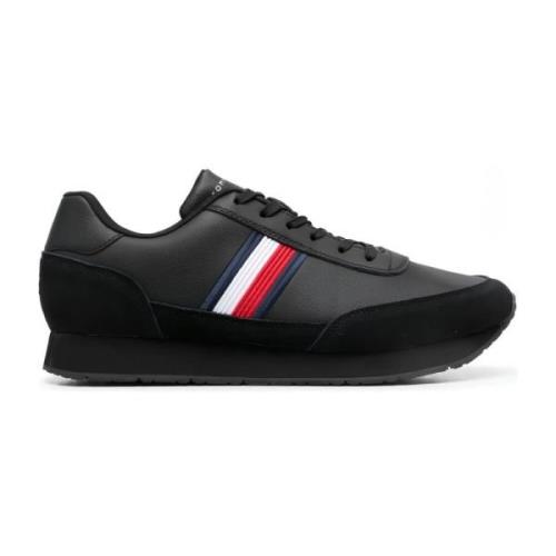 Tommy Hilfiger core eva corporate lea tränare Black, Herr