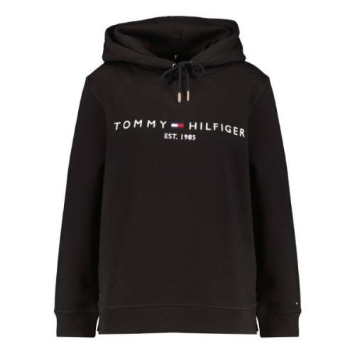 Tommy Hilfiger Huvtröja Black, Dam