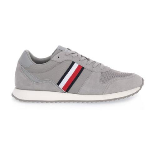 Tommy Hilfiger Sneakers PRT LO Runner Gray, Herr