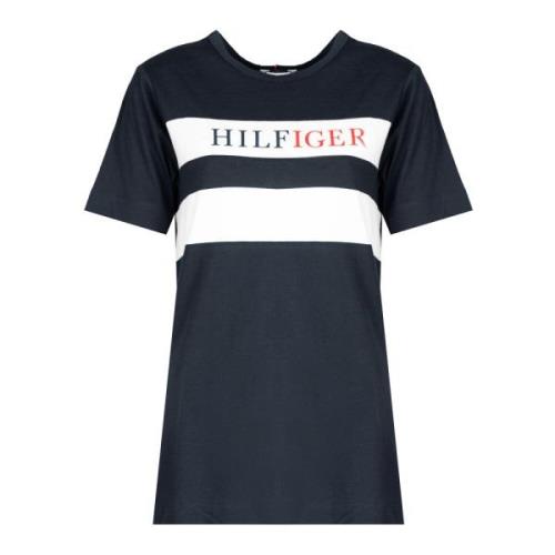 Tommy Hilfiger T-shirt med korta ärmar Blue, Dam