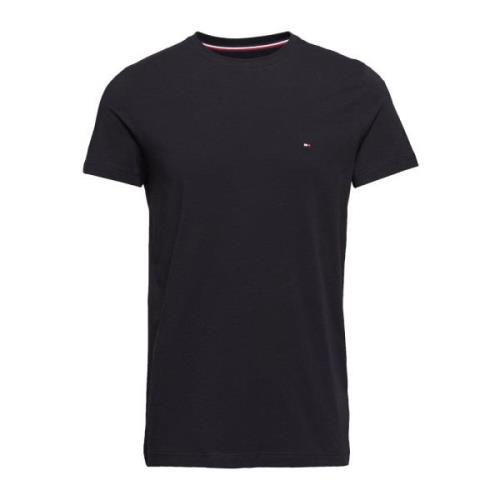 Tommy Hilfiger Stretch T-Shirt Black, Herr