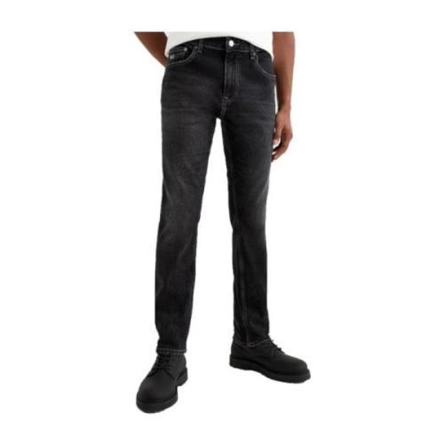 Tommy Hilfiger Austin Slim Byxor Black, Herr