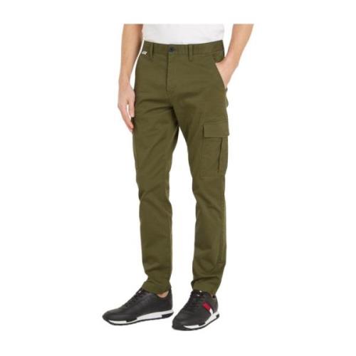 Tommy Hilfiger Cargo Byxor Austin Green, Herr