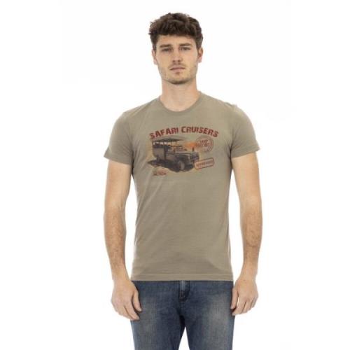 Trussardi T-Shirts Green, Herr