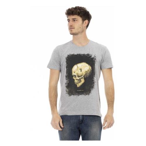 Trussardi T-Shirts Gray, Herr